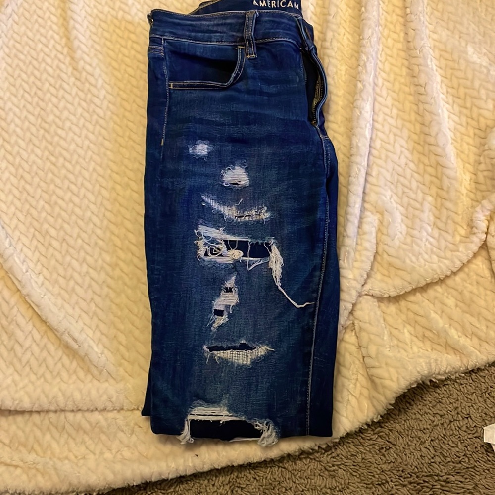 EUC (like new) Next Level Stretch Distressed Jeans (8)